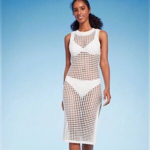 Shade and Shore Crochet Beach Cover Up